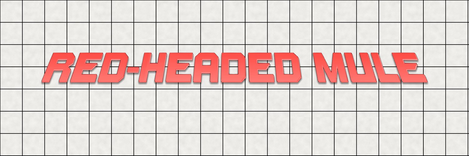 redheadedmule's profile banner image