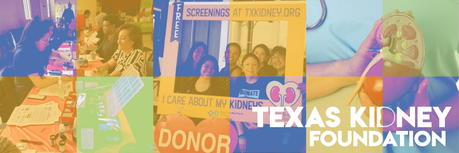 Texas Kidney Foundation banner