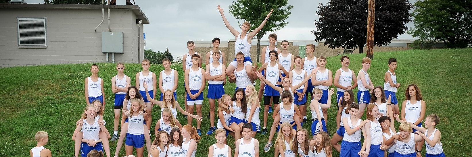 St. Anthony Village CC/T&F banner