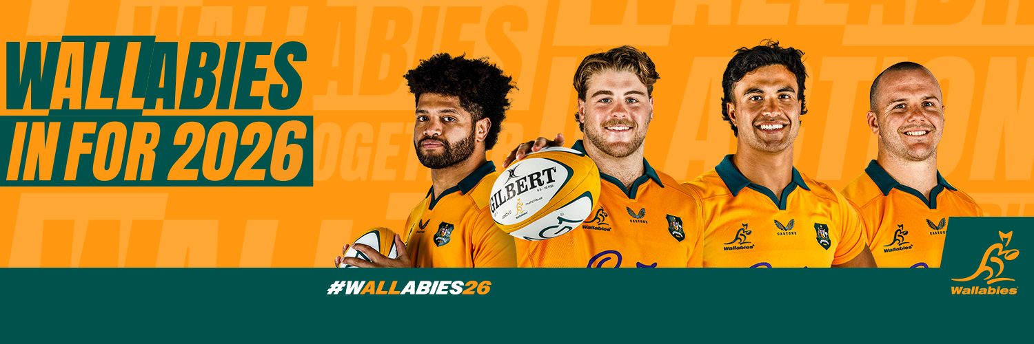 Wallabies banner