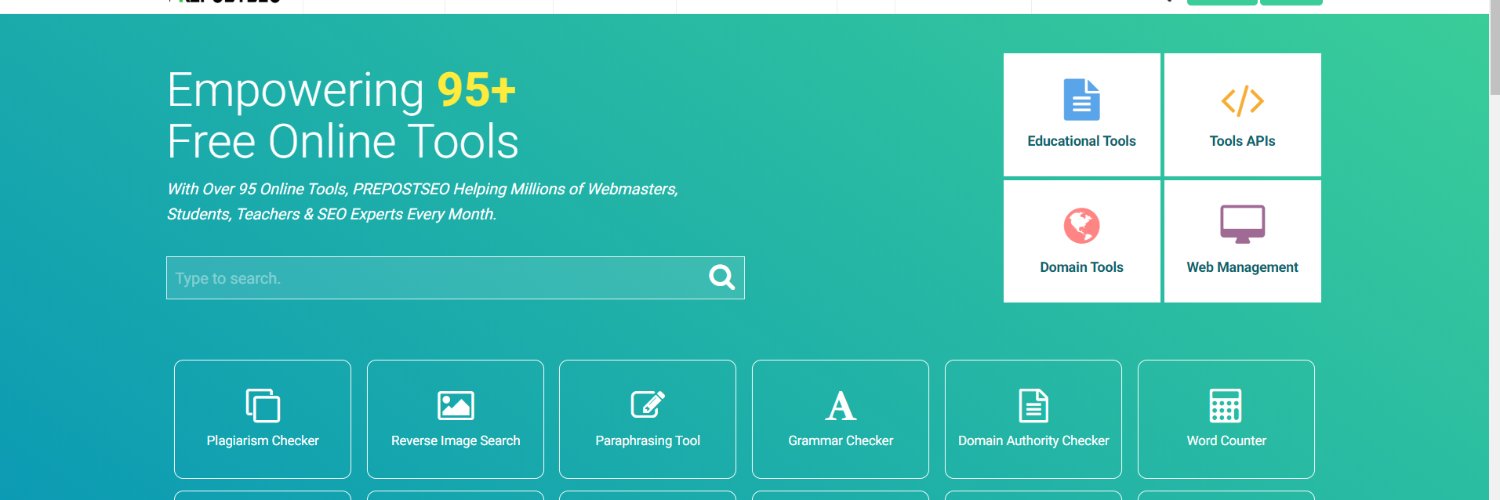 prepostseo's profile banner image