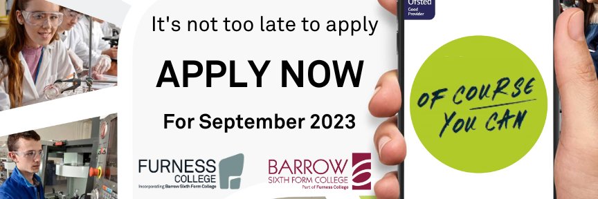 Barrow Sixth Form College banner