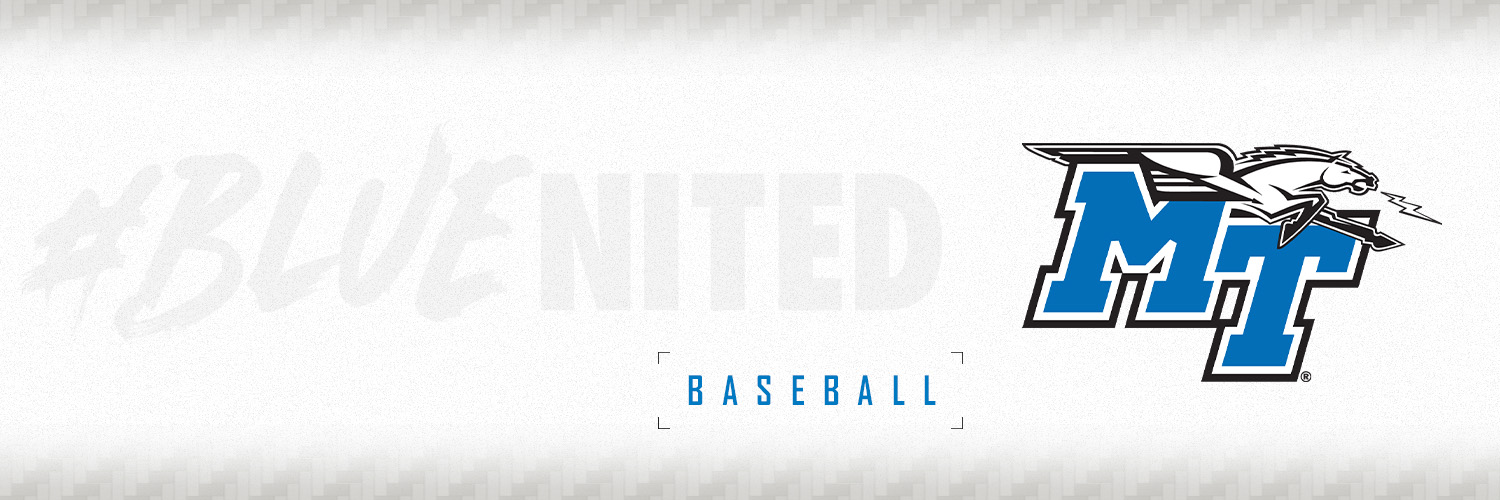 Middle Tennessee Baseball Profile Banner