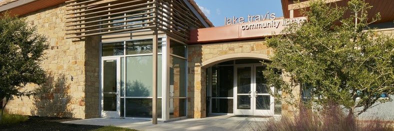 Lake Travis Library banner