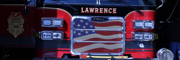 City of Lawrence FD banner