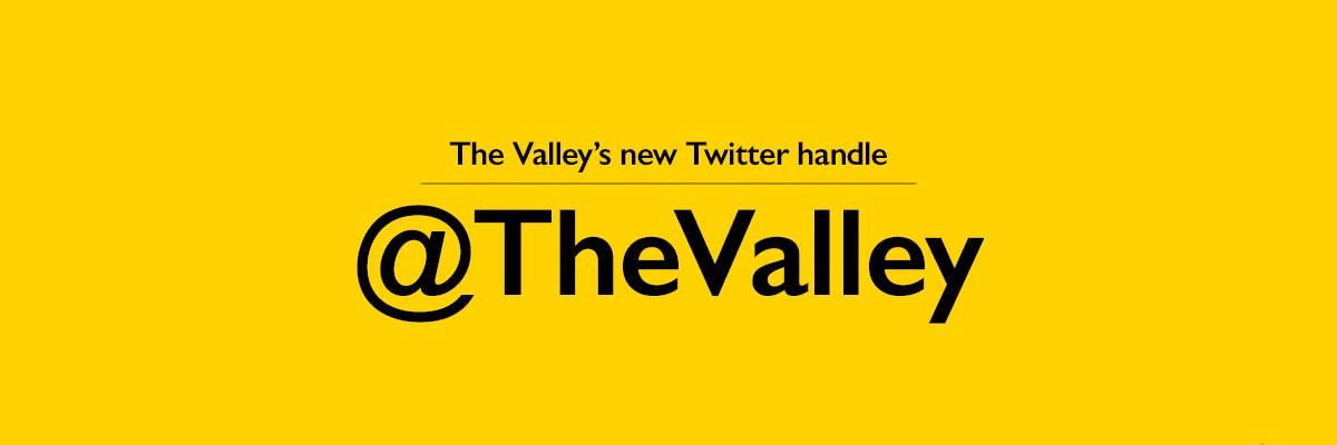 Follow @TheValley banner