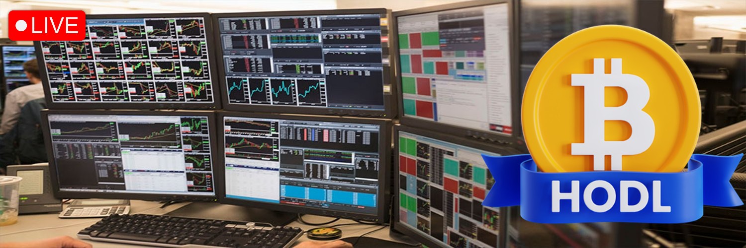 🔴 Cryptocurrency Trading Live 𝕏 banner