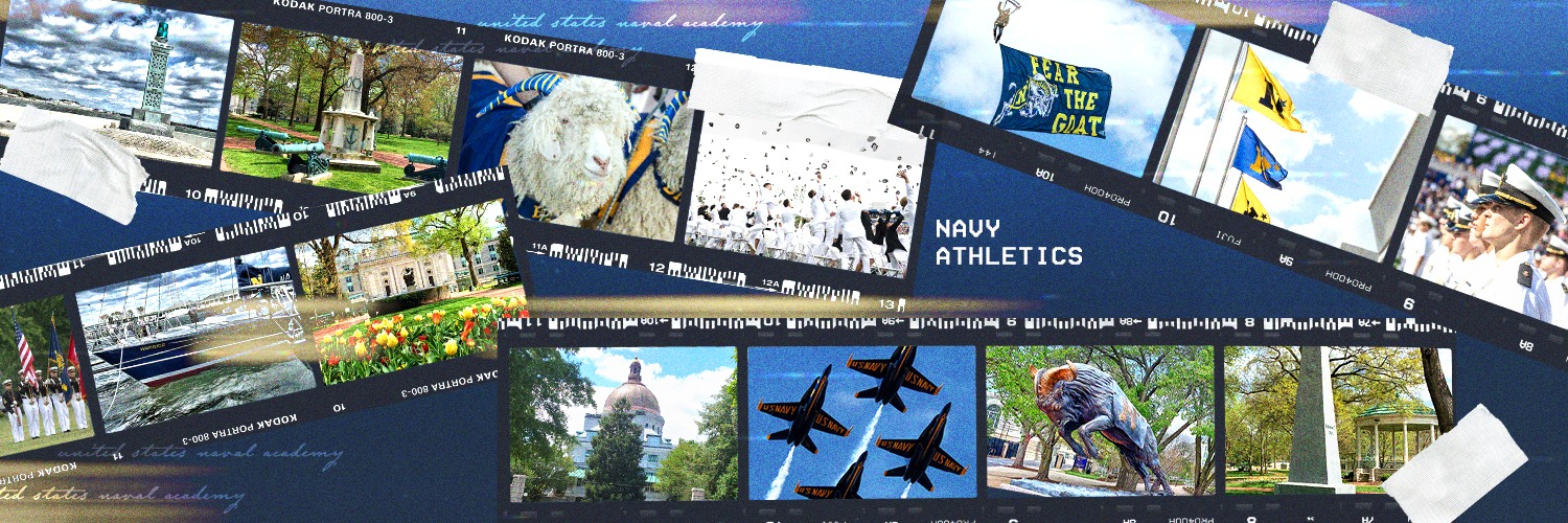Navy Athletics Profile Banner