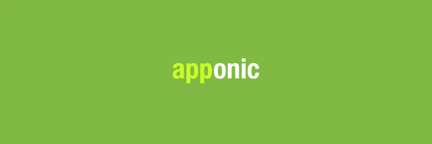 apponic's profile banner image