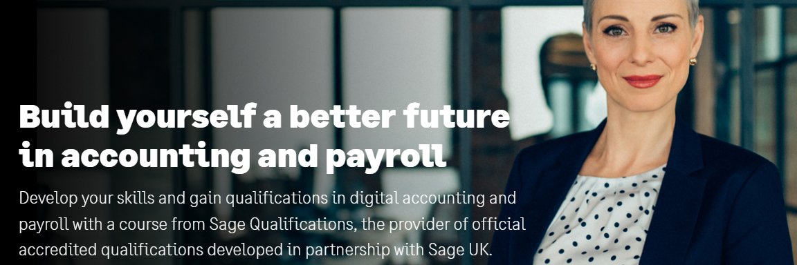 Sage Qualifications banner