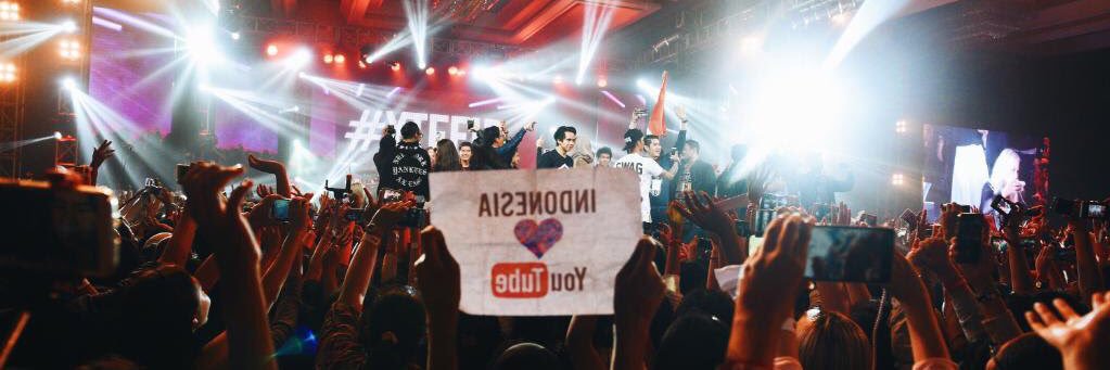 YouTube FanFest Indonesia banner