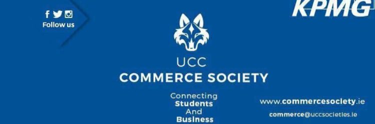UCC Commerce Society banner