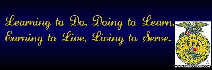 Collegiate FFA banner