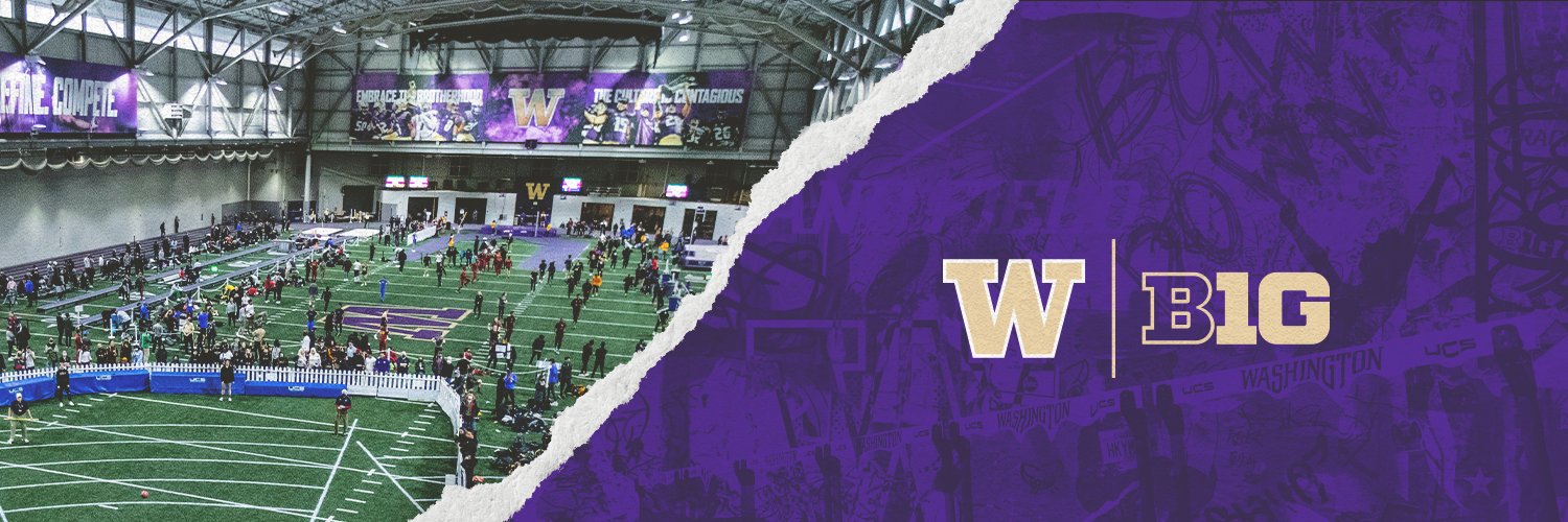 Washington Track & Field and Cross Country's banner