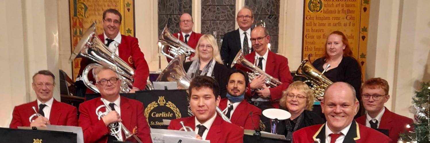 Carlisle St Stephens Band banner