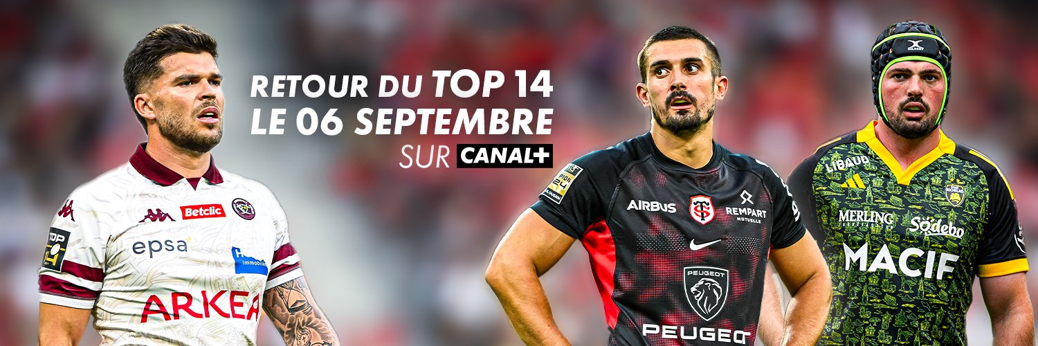 CANAL+ Rugby's banner