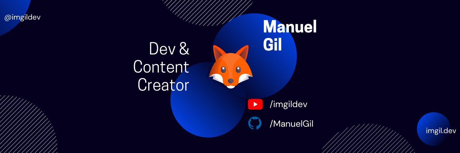 Manuel Gil 🦊 banner