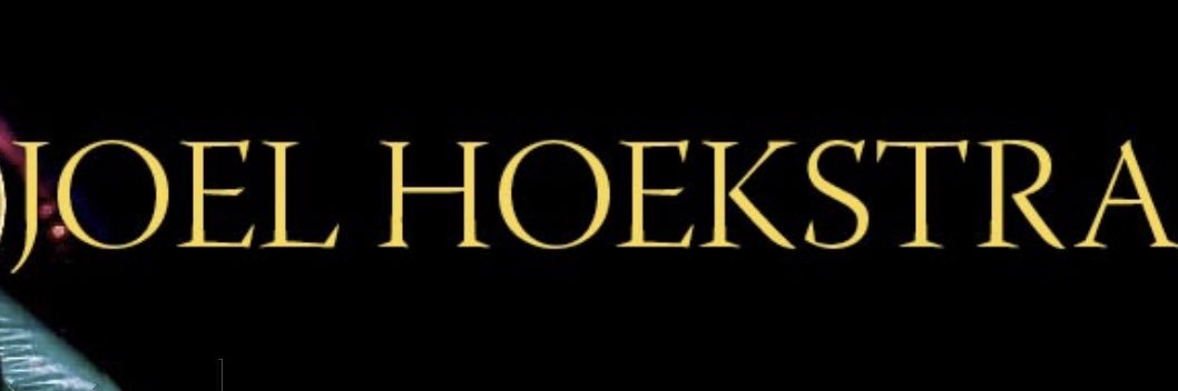 Joel Hoekstra's banner