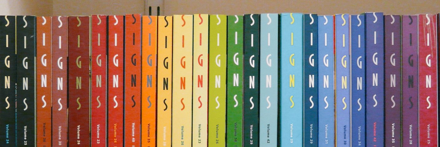 Signs Journal banner