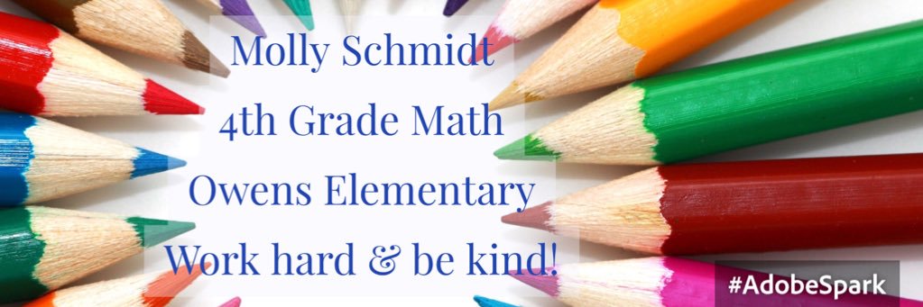 Schmidt4thGrade's profile banner image