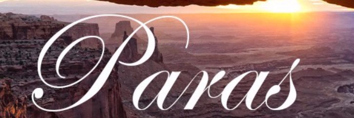 Paras banner
