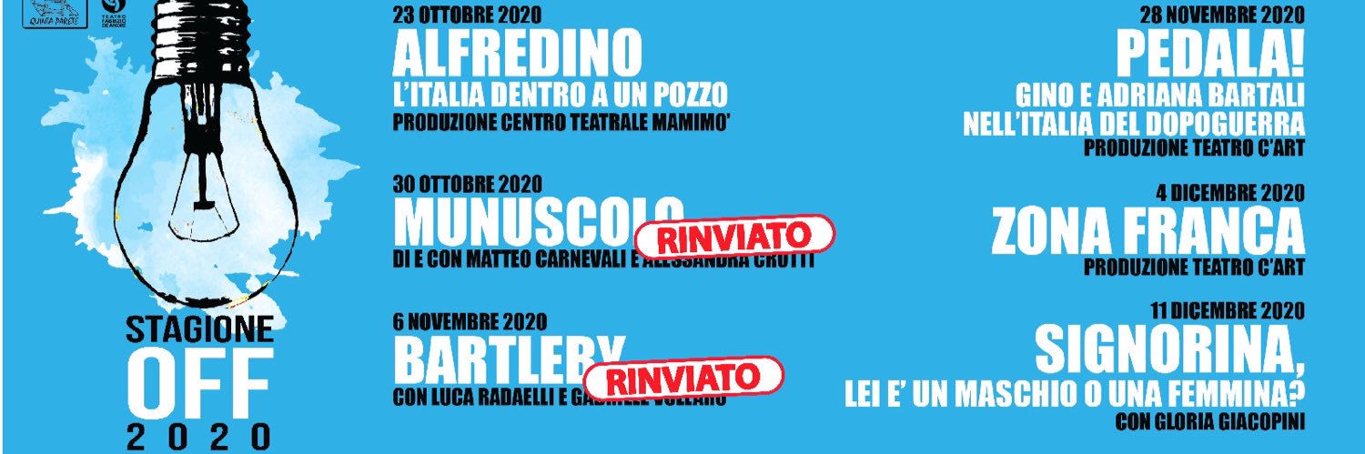 Associazione Quinta Parete banner