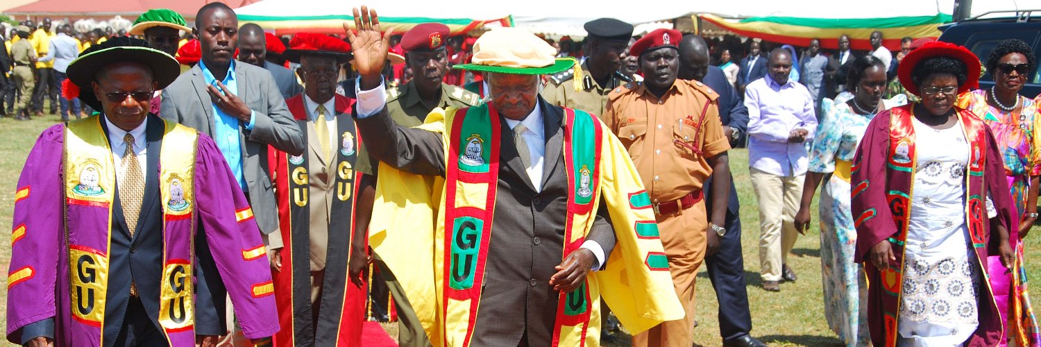 Gulu University's banner