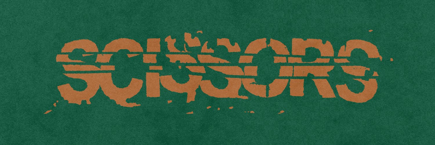 The Scissors banner