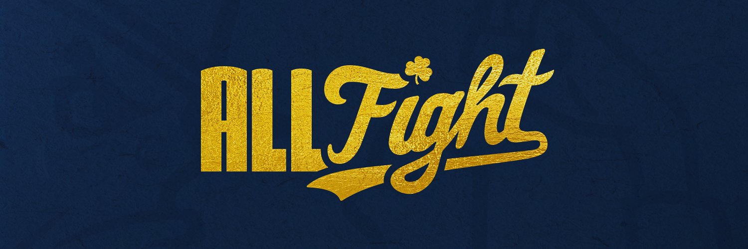 The Fighting Irish's banner