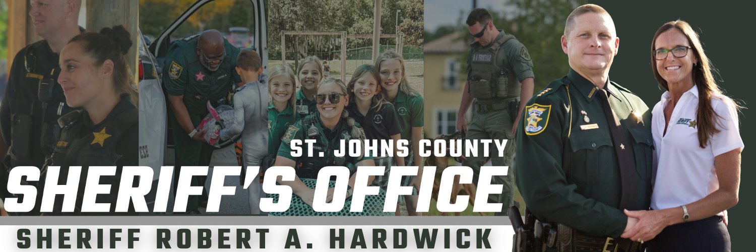 St. Johns County Sheriff's Office's banner