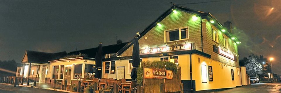 The Cleveland Arms's banner