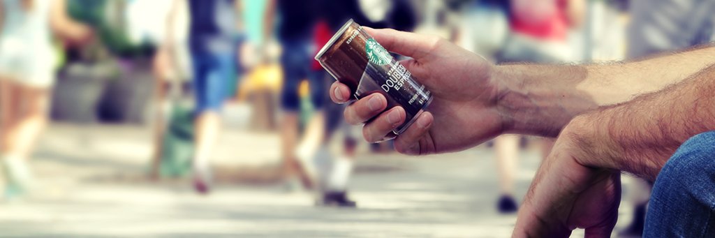 Starbucks Doubleshot banner