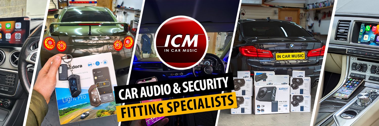 In Car Music banner