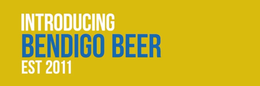 Bendigo Beer banner