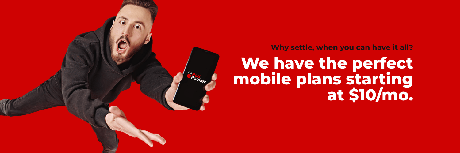 RedPocket Mobile banner