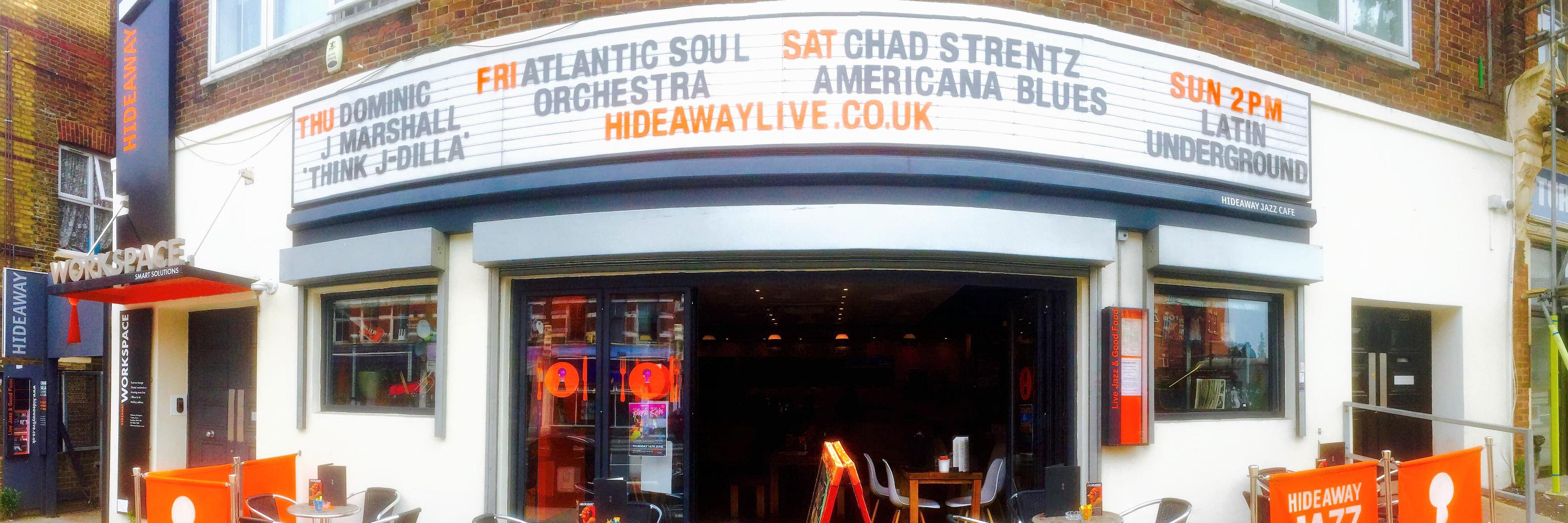 Hideaway Jazz Cafe banner