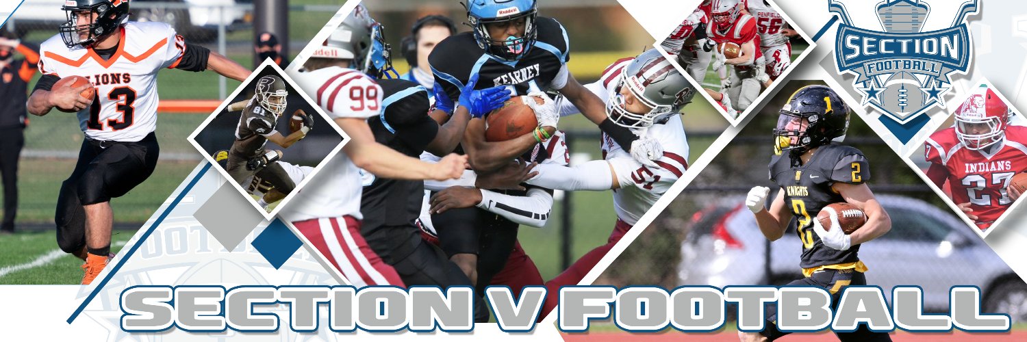 Section V Football banner