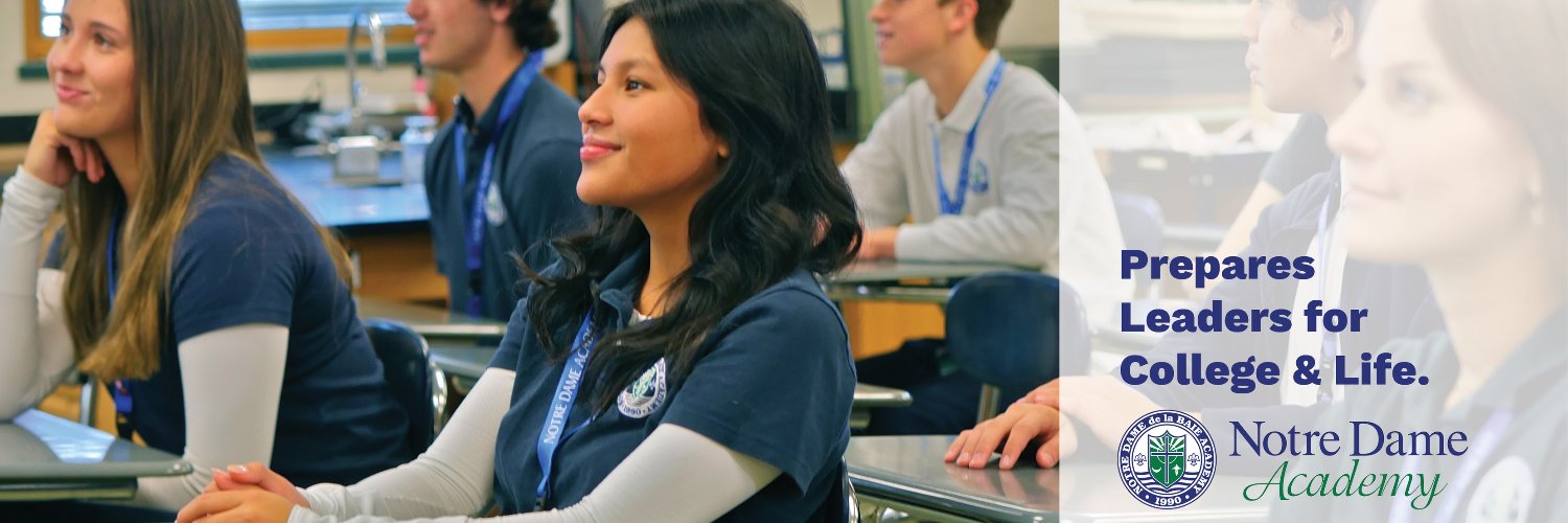 Notre Dame Academy banner