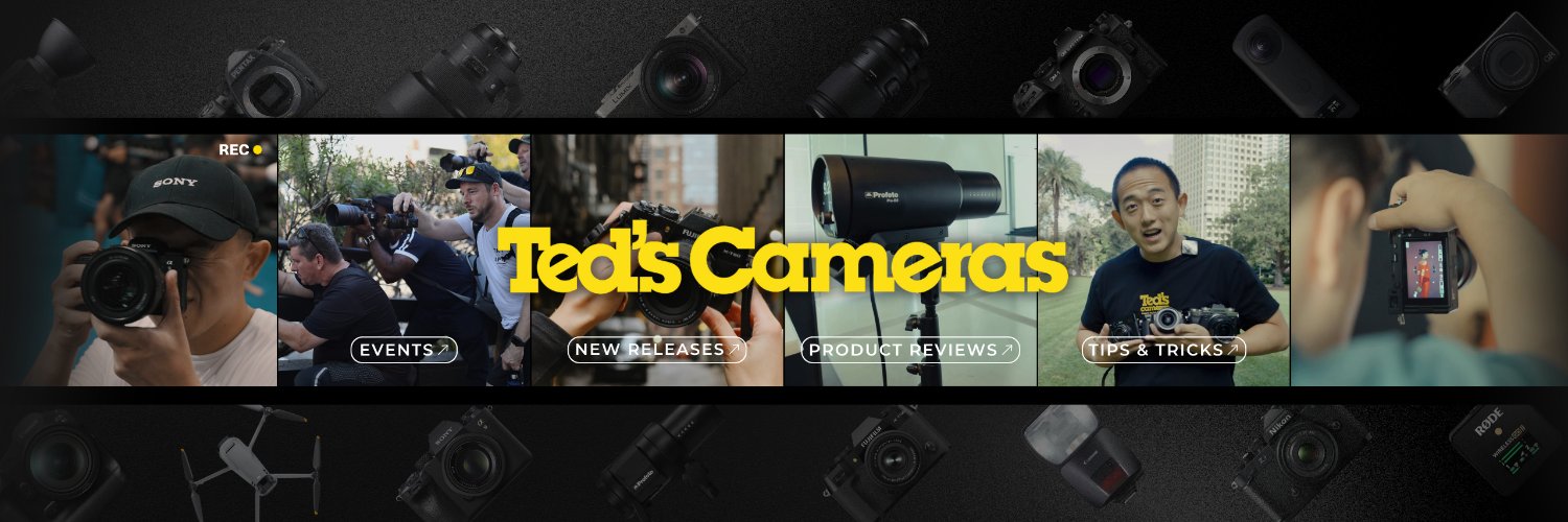 Ted's Cameras banner