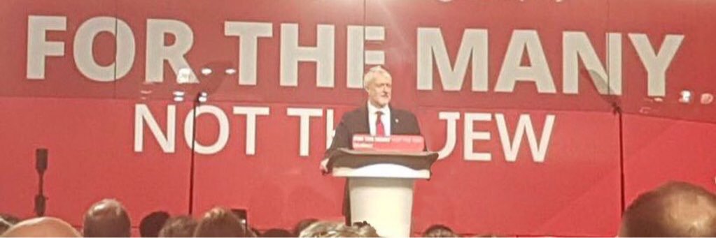 Jeremy Corbin MP, Prime Ministerial Parody banner