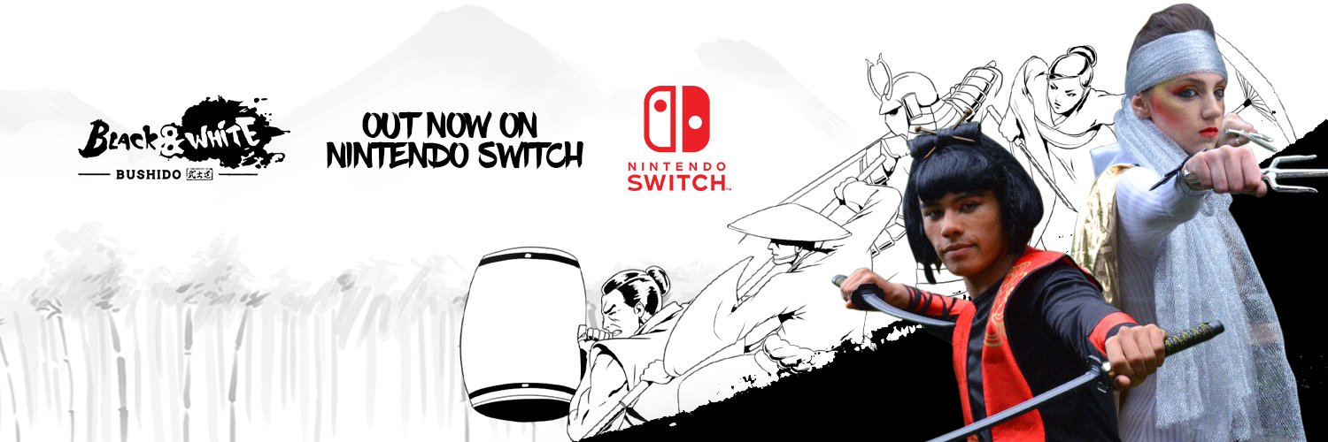 Black&White Bushido banner