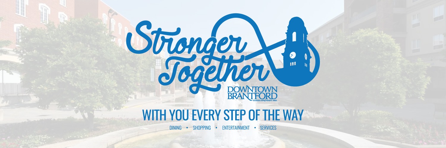 Downtown Brantford banner