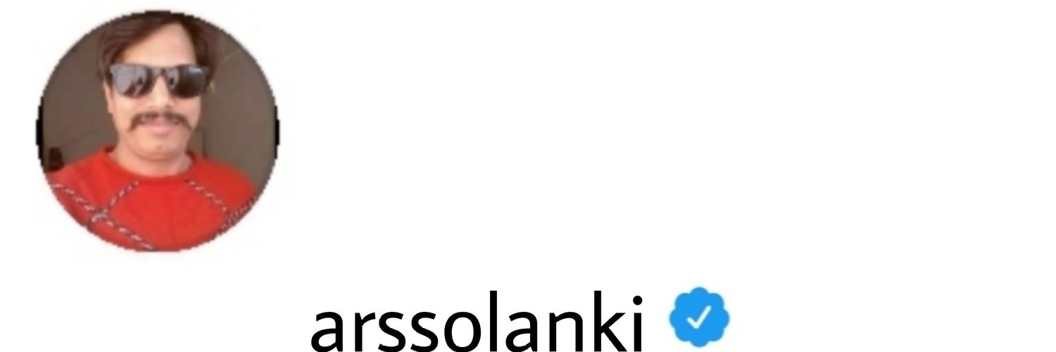arssolanki's profile banner image