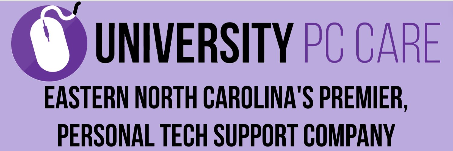 University PC Care banner