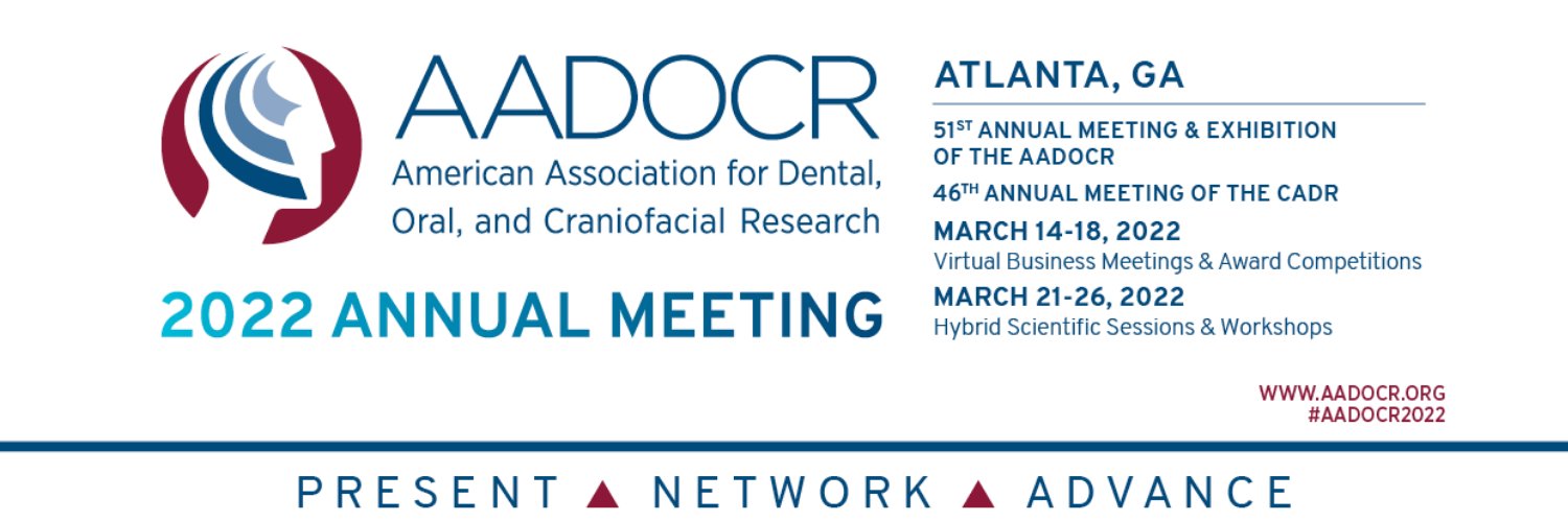 AADOCR National Student Research Group (NSRG) (AADOCR_NSRG) / Twitter