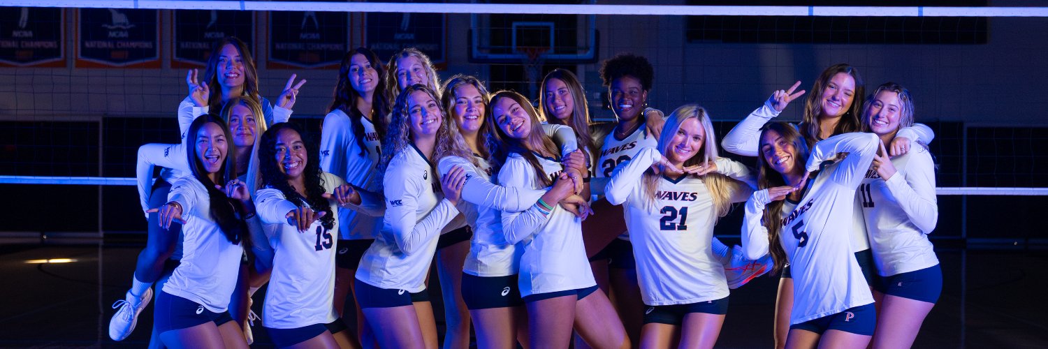 Pepperdine Women's Volleyball banner