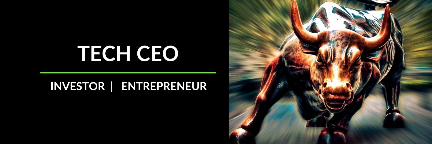 Tech CEO #Pureblood Profile Banner