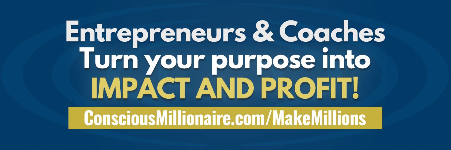Conscious Millionaire banner