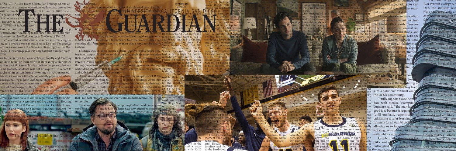 The UCSD Guardian banner