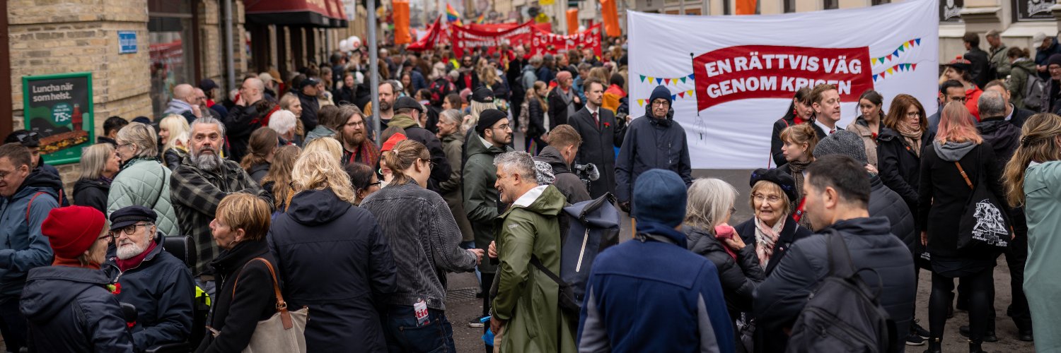 Vänsterpartiet Göteborg banner